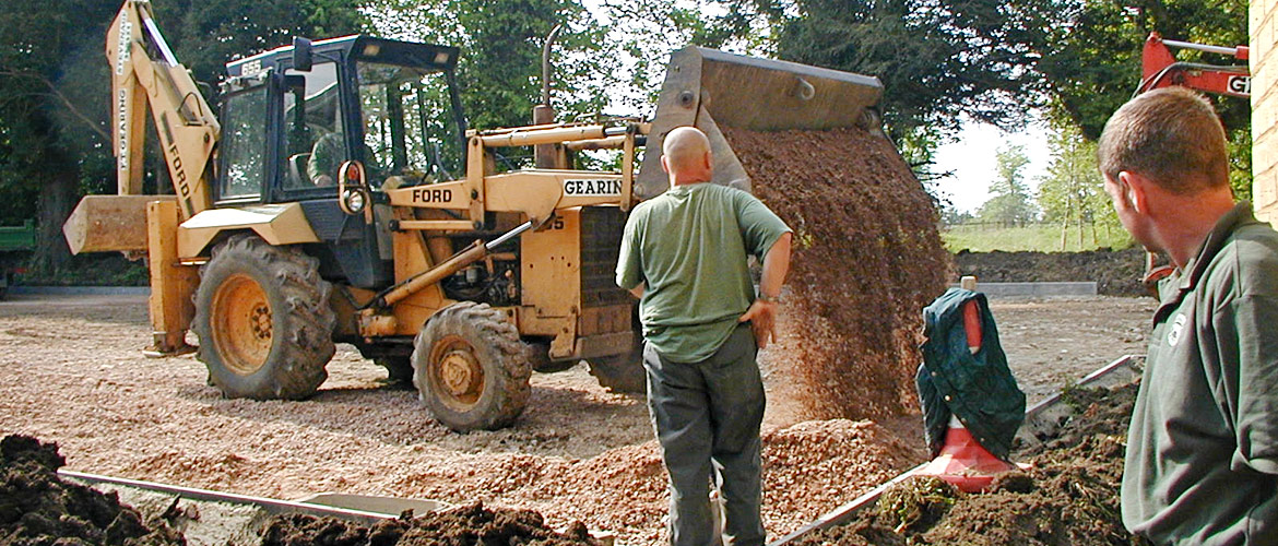 SUDS block paving